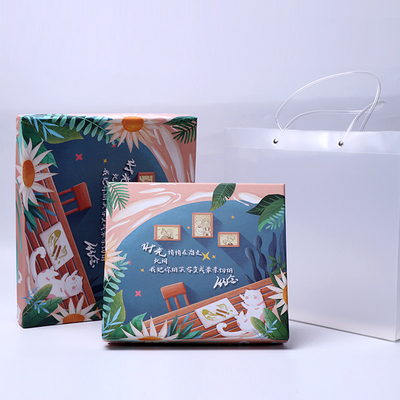 天地盖包装盒制作流程——吉彩四方包装盒定制厂家专业解析